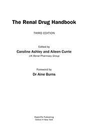 Tapa de The renal drug handbook