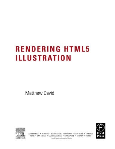 Tapa de Rendering HTML5 illustration