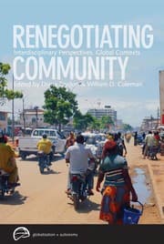 Tapa de Renegotiating community