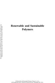 Tapa de Renewable and sustainable polymers
