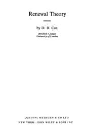 Tapa de Renewal theory