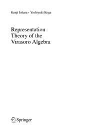 Tapa de Representation theory of the Virasoro algebra