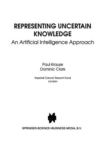 Tapa de Representing Uncertain Knowledge