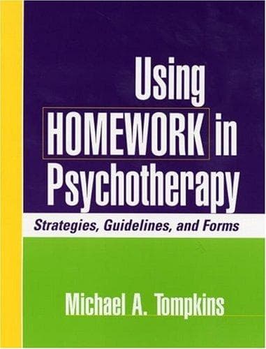 Tapa de Using Homework in Psychotherapy