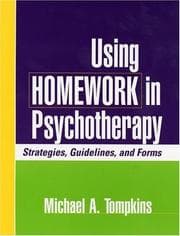 Tapa de Using Homework in Psychotherapy