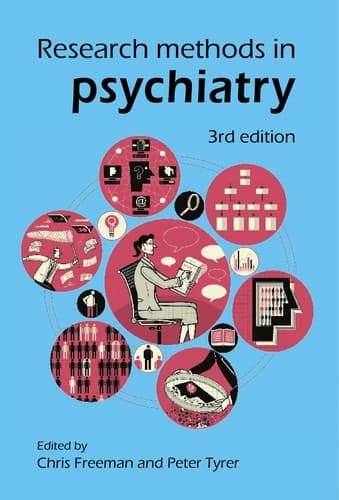 Tapa de Research methods in psychiatry