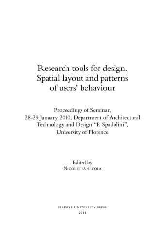 Tapa de Research tools for design
