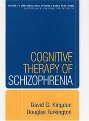 Tapa de Cognitive therapy of schizophrenia