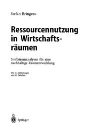 Tapa de Ressourcennutzung in Wirtschaftsräumen