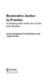 Tapa de Restorative Justice in Practice