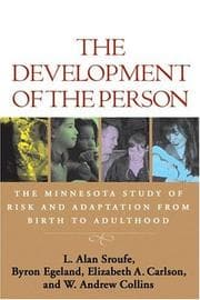 Tapa de The development of the person