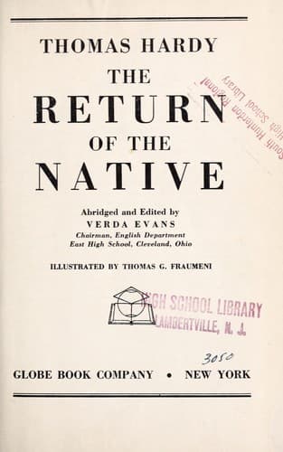 Tapa de Return of the native