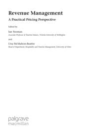 Tapa de Revenue management