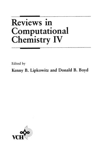 Tapa de Reviews in Computational Chemistry