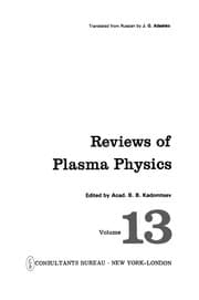 Tapa de Reviews of Plasma Physics