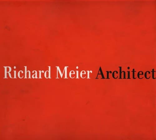 Tapa de Richard Meier, architect, 1992/1999