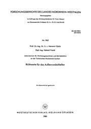 Tapa de Richtwerte für das Außenrundschleifen