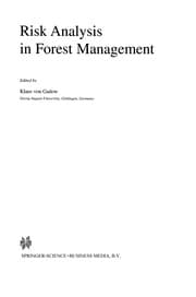 Tapa de Risk analysis in forest management