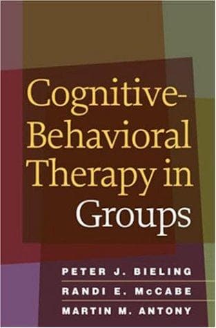 Tapa de Cognitive-Behavioral Therapy in Groups