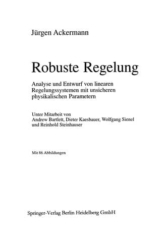 Tapa de Robuste Regelung