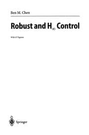 Tapa de Robust and H∞ Control