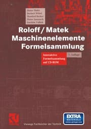 Tapa de Roloff/Matek Maschinenelemente Formelsammlung