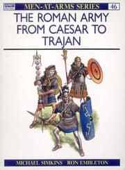Tapa de The Roman army from Caesar to Trajan