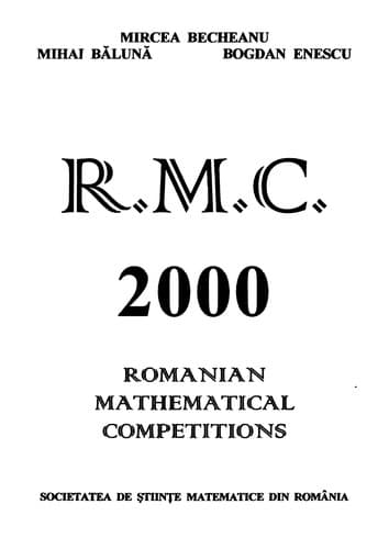 Tapa de R.M.C. 2000