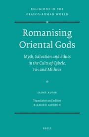 Tapa de Romanising oriental Gods