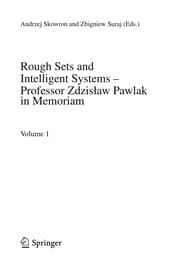 Tapa de Rough Sets and Intelligent Systems - Professor Zdzisław Pawlak in Memoriam