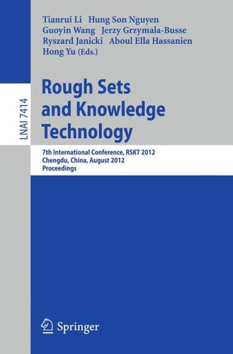 Tapa de Rough Sets and Knowledge Technology