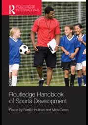 Tapa de Routledge handbook of sports development