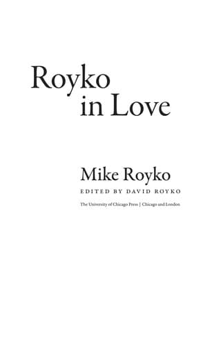 Tapa de Royko in love