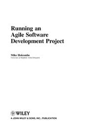 Tapa de Running an agile software development project