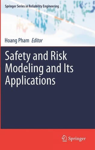 Tapa de Safety and Risk Modeling and Its Applications