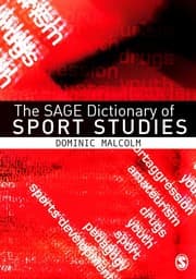 Tapa de The SAGE dictionary of sports studies