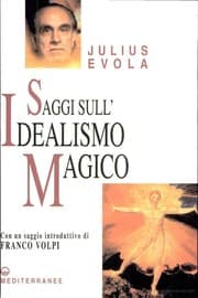 Tapa de Saggi sull'idealismo magico Julius Evola
