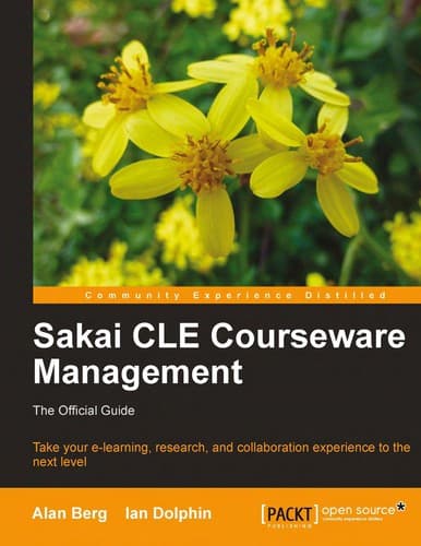 Tapa de Sakai CLE courseware management