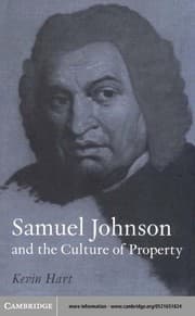 Tapa de Samuel Johnson and the culture of property