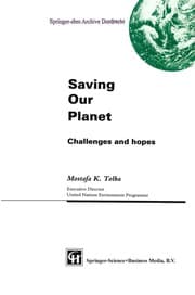 Tapa de Saving Our Planet