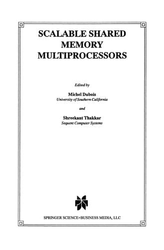 Tapa de Scalable Shared Memory Multiprocessors