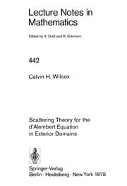 Tapa de Scattering theory for the d'Alembert equation in exterior domains