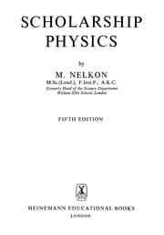 Tapa de Scholarship Physics