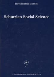 Tapa de Schutzian social science