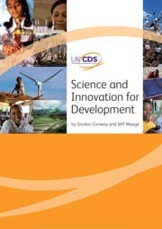 Tapa de Science and innovation for development