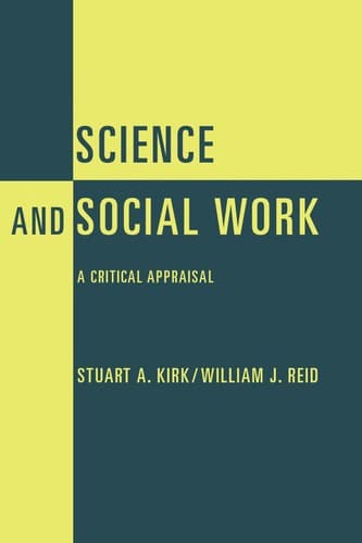 Tapa de Science and social work