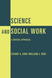 Tapa de Science and social work