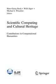 Tapa de Scientific Computing and Cultural Heritage