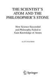 Tapa de The scientist's atom and the philosopher's stone