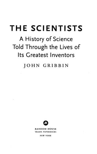 Tapa de The scientists